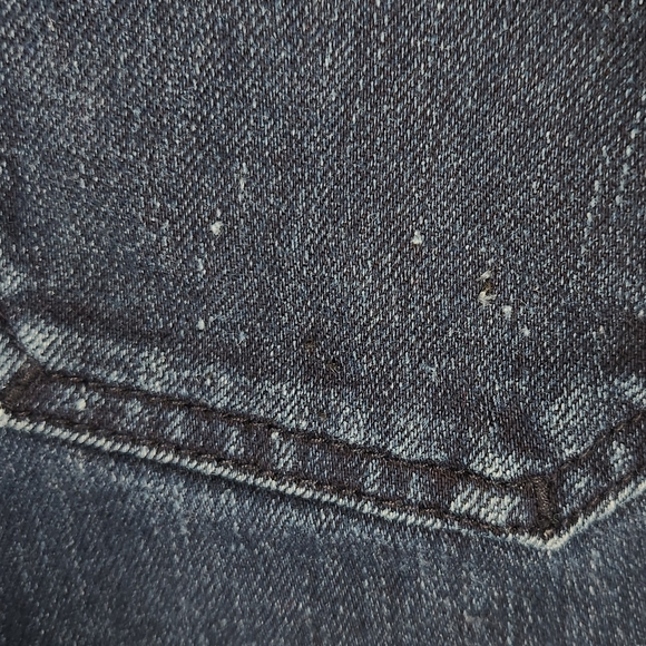 Anthropologie MiH Paris Mid-rise Cropped Slim Leg Jean Stretch Dark Wash 24 - Picture 8 of 11